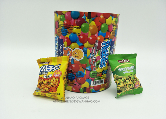 プラスチック費用効果が大きい薄板になるフィルム ロールよい障壁は軽食の破片によって乾燥されるくだらないフルーツの包装のためのホイルのフィルムを金属で処理します